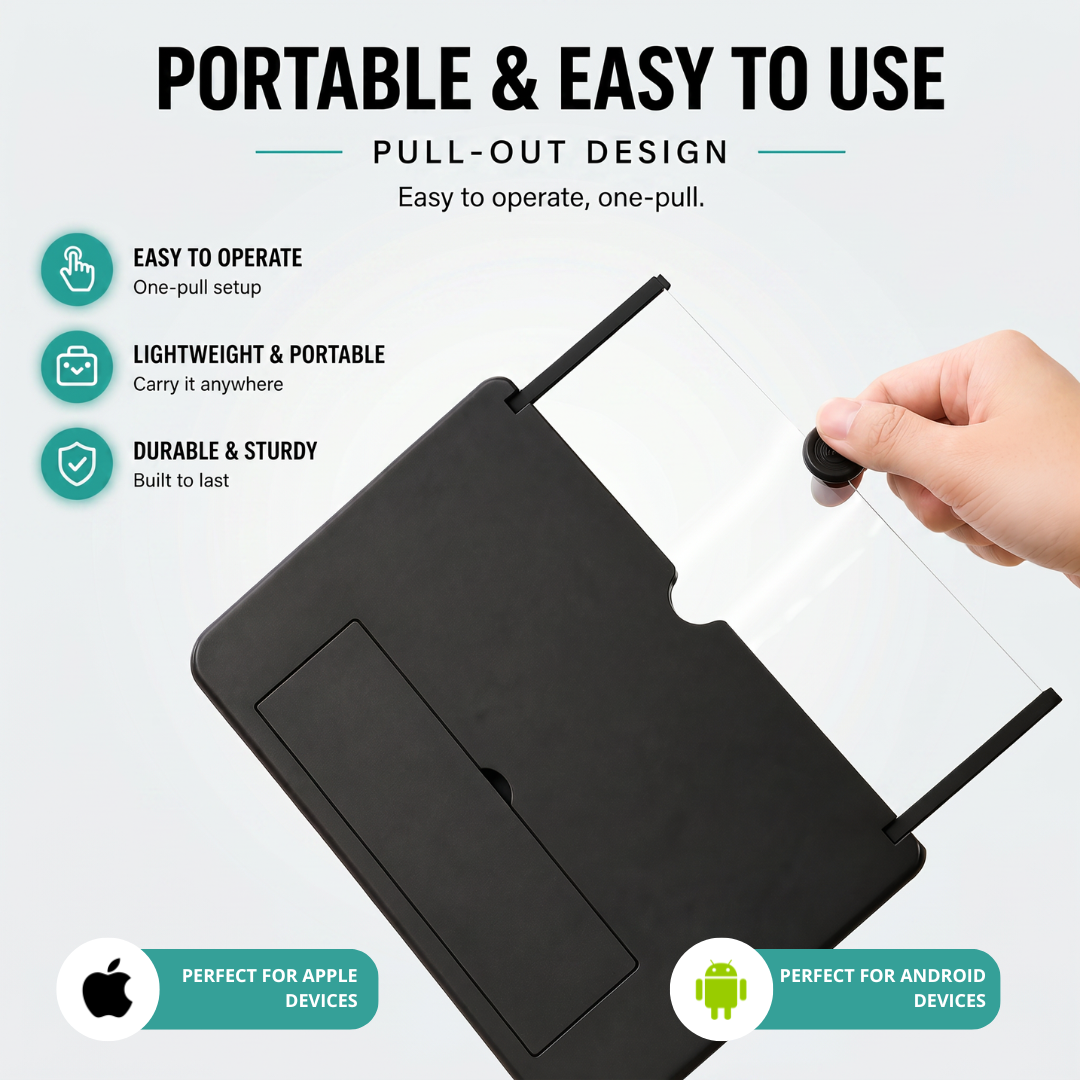 HD Screen Magnifier Stand