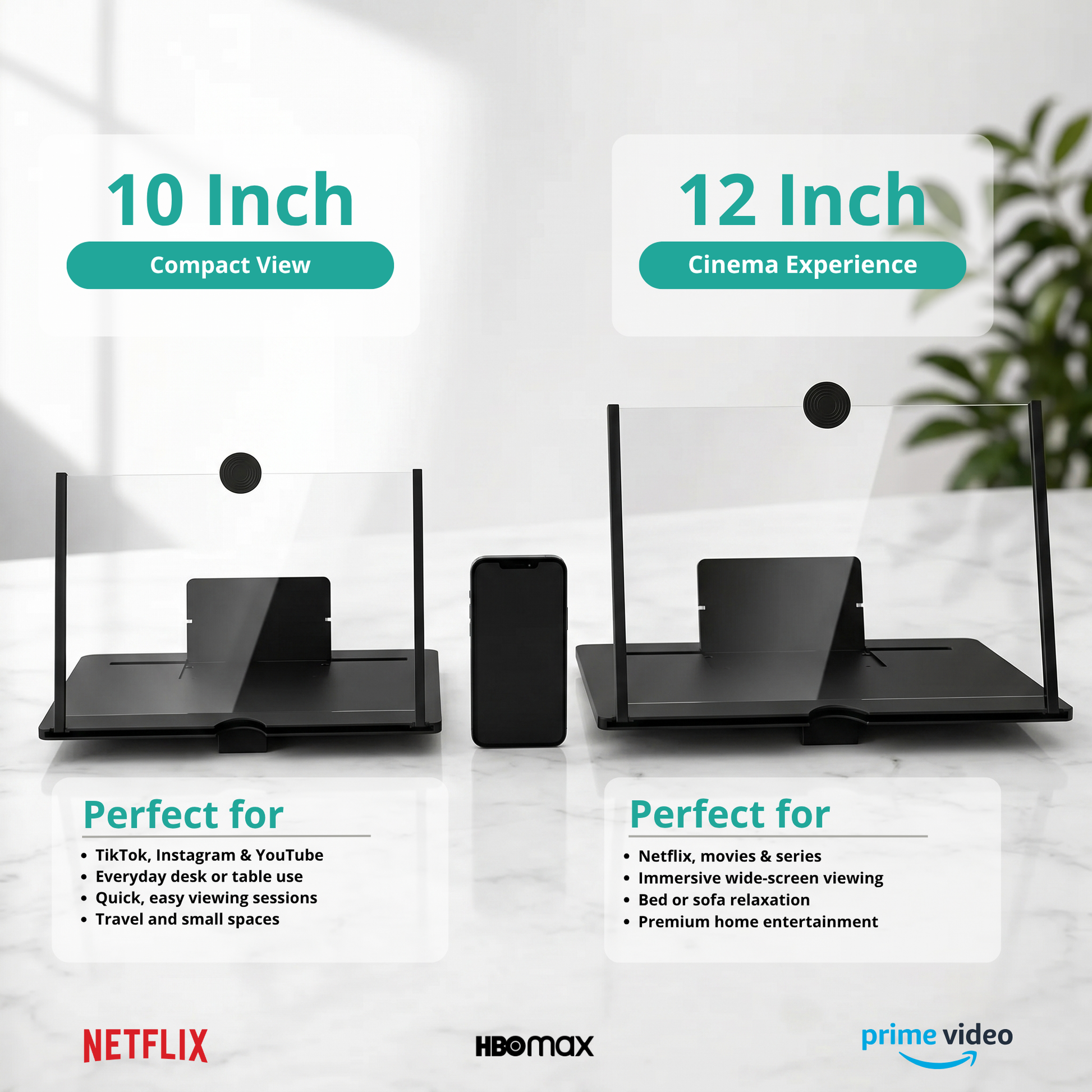 HD Screen Magnifier Stand