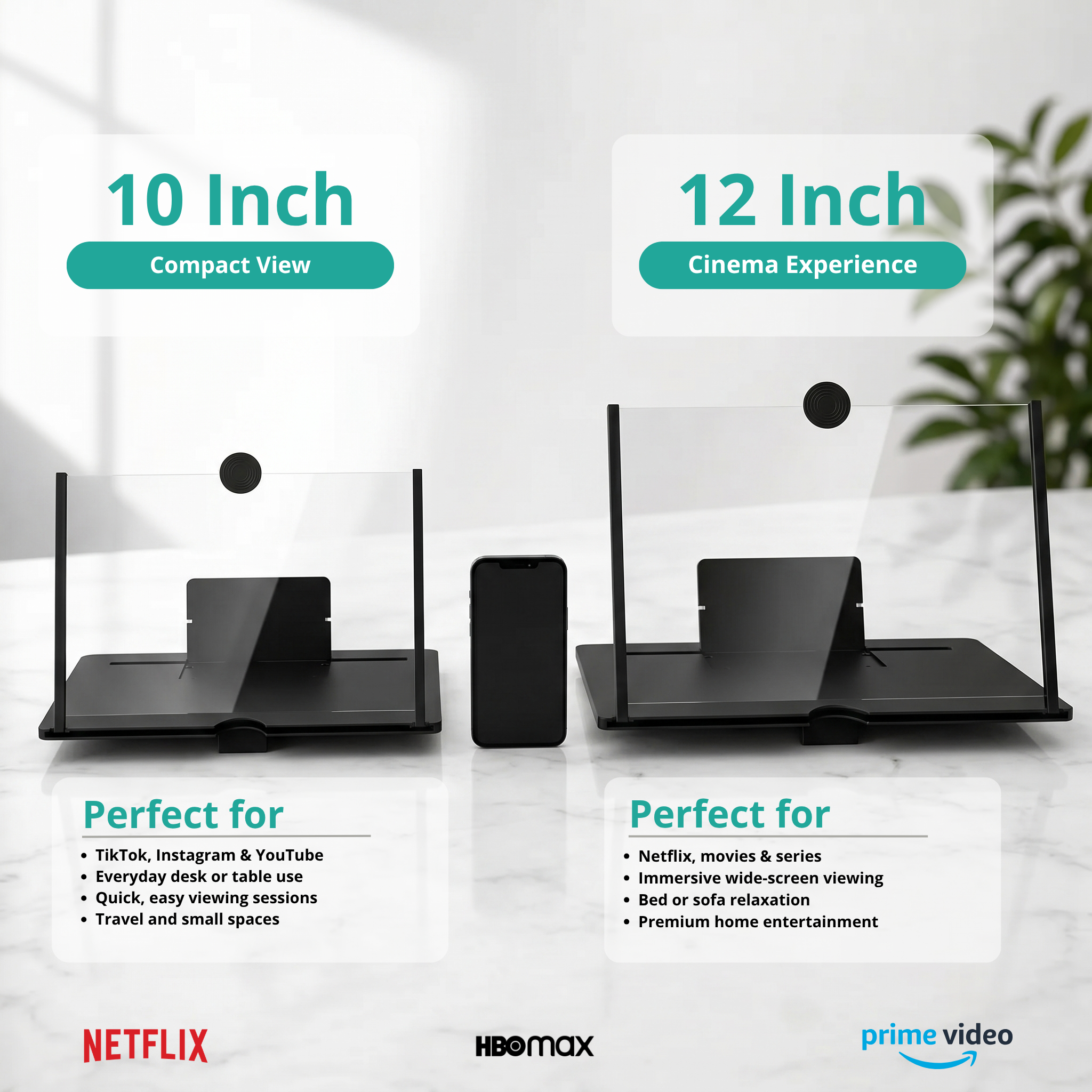HD Screen Magnifier Stand