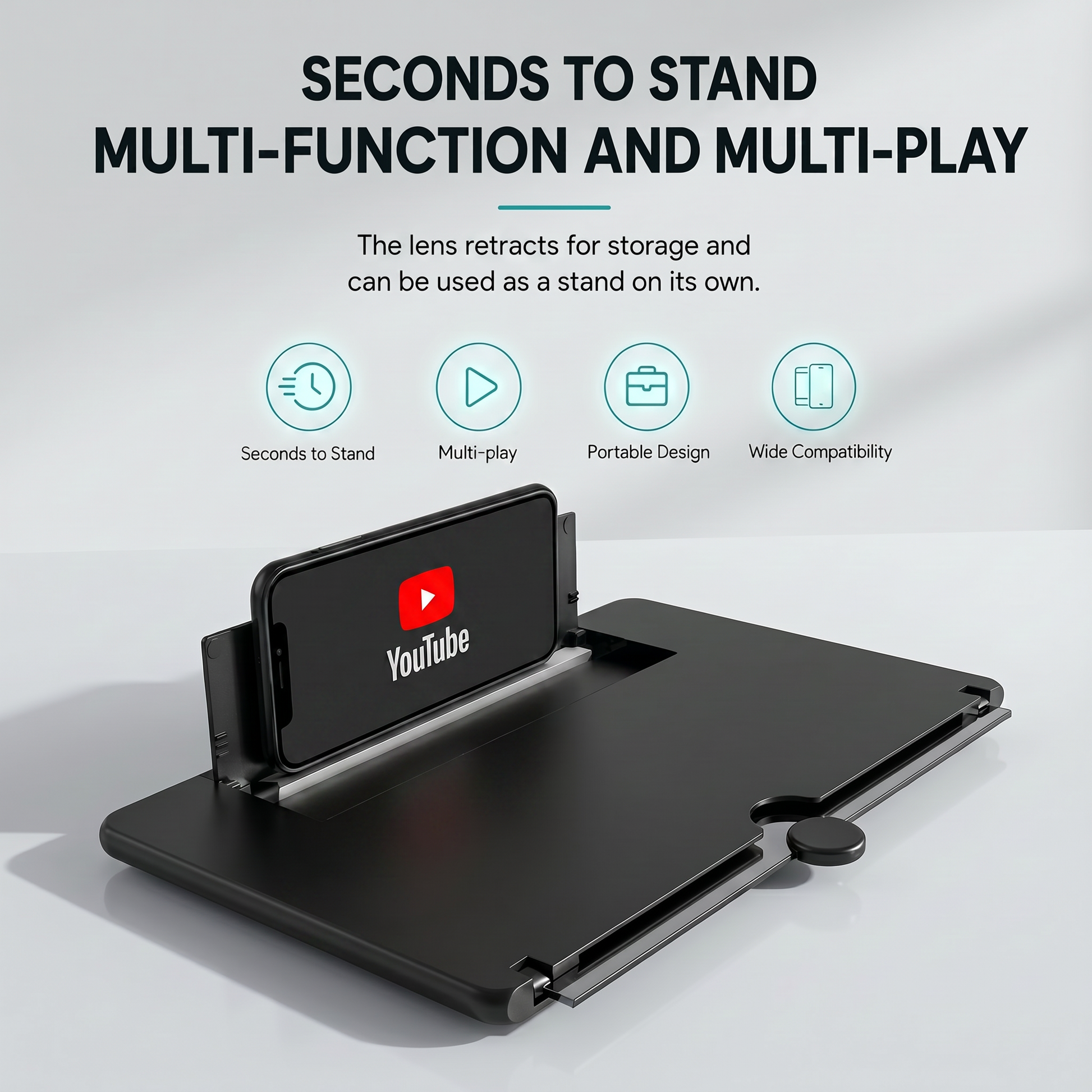 HD Screen Magnifier Stand